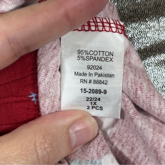 Dreams & Co 1X (22/24) Christmas cat Pajamas - Picture 11 of 13